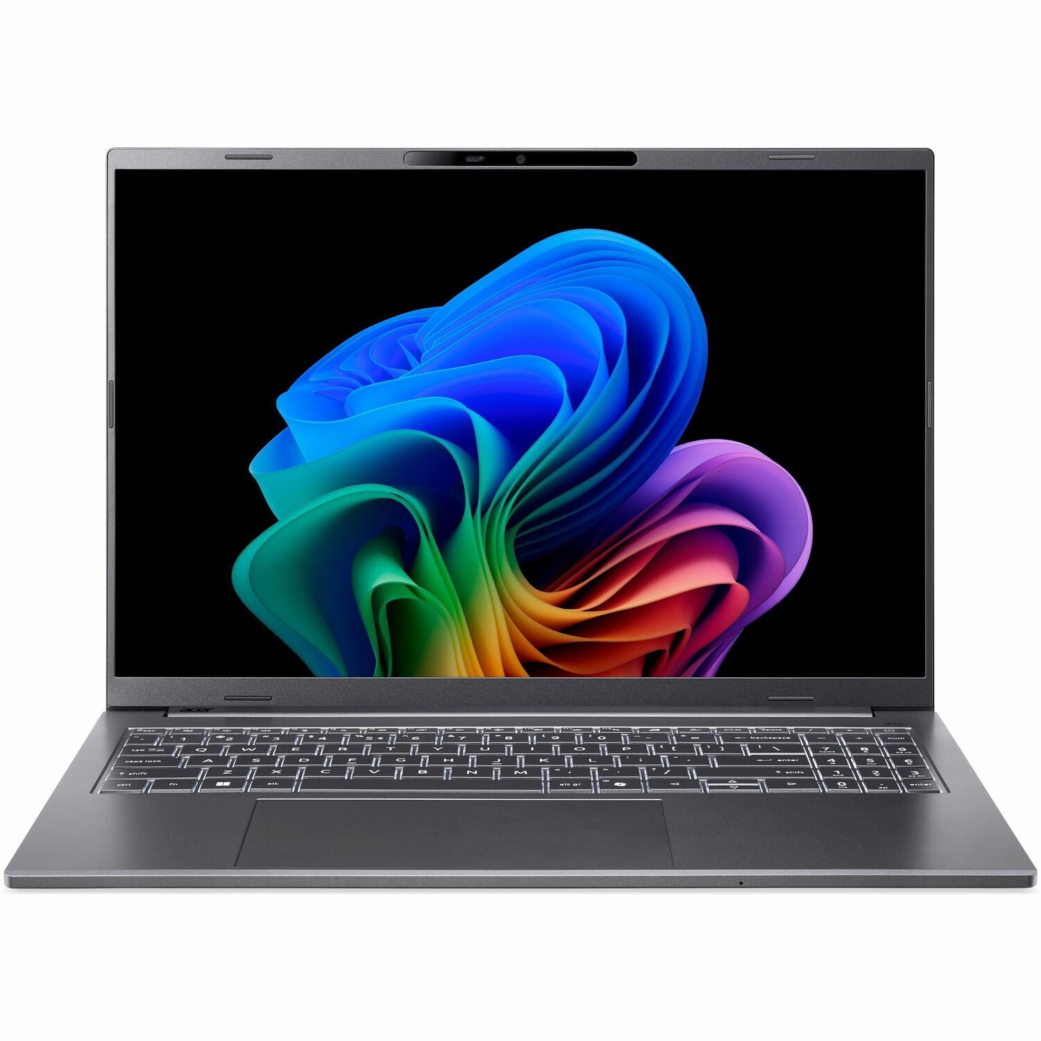 Acer Aspire 16 AI A16-61M A16-61M-R5H7 40.6 cm (16") Copilot+ PC Notebook - WUXGA - 60 Hz - AMD Ryzen AI 5 330 - 16 GB - 512 GB PCI Express NVMe 4.0 SSD - German Keyboard - Iron