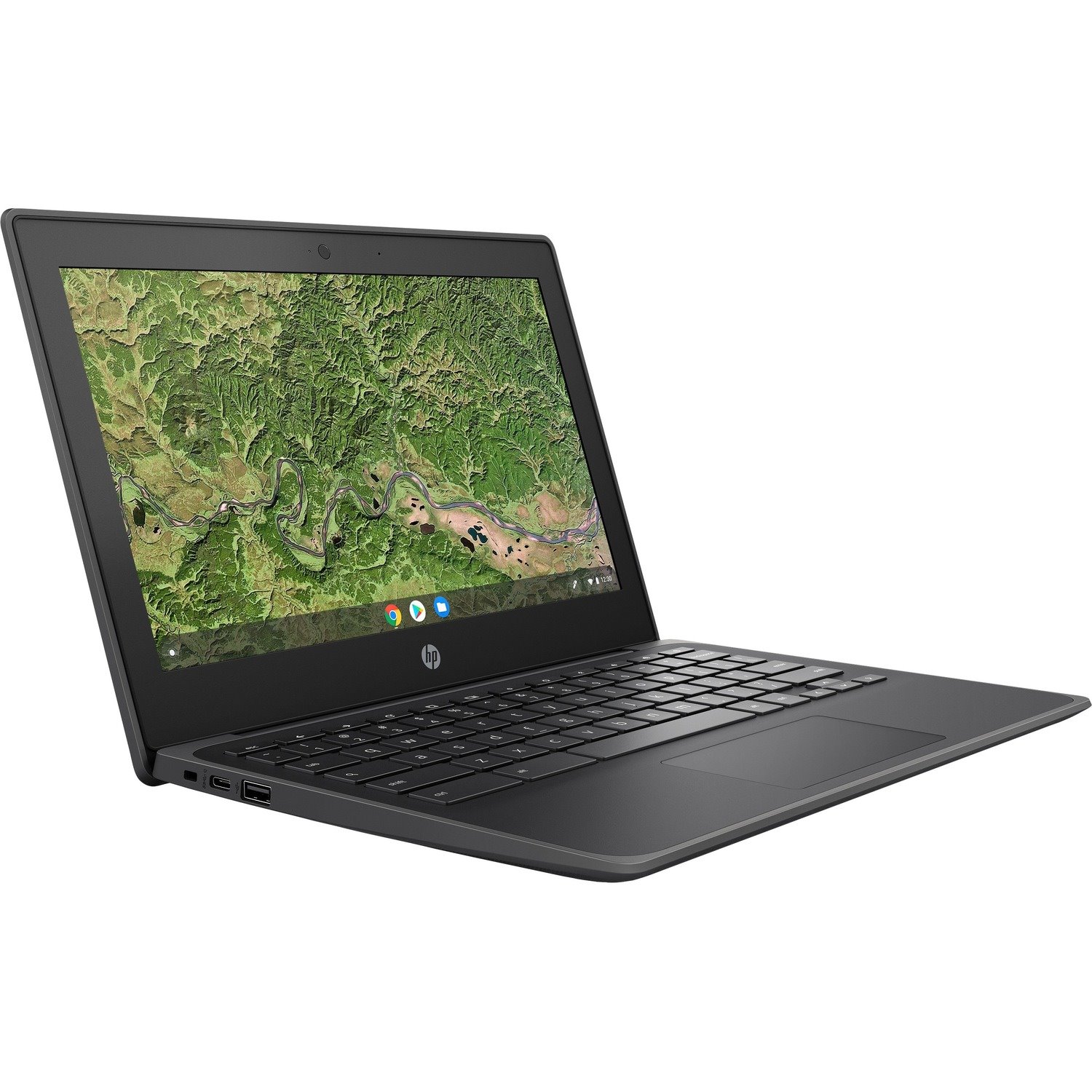 HP Chromebook 11A G8 EE 11.6" Touchscreen Rugged Chromebook - HD - AMD A-Series A4-9120C - 4 GB - 32 GB Flash Memory - Chalkboard Gray