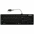 Seal Shield Seal Silk Pro SK104 Keyboard - Cable Connectivity - USB Interface - Black