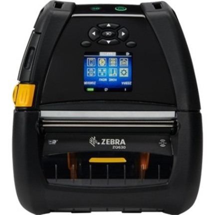 Zebra ZQ630 Mobile Direct Thermal Printer - Monochrome - Label/Receipt Print - Bluetooth - Wireless LAN - Near Field Communication (NFC)