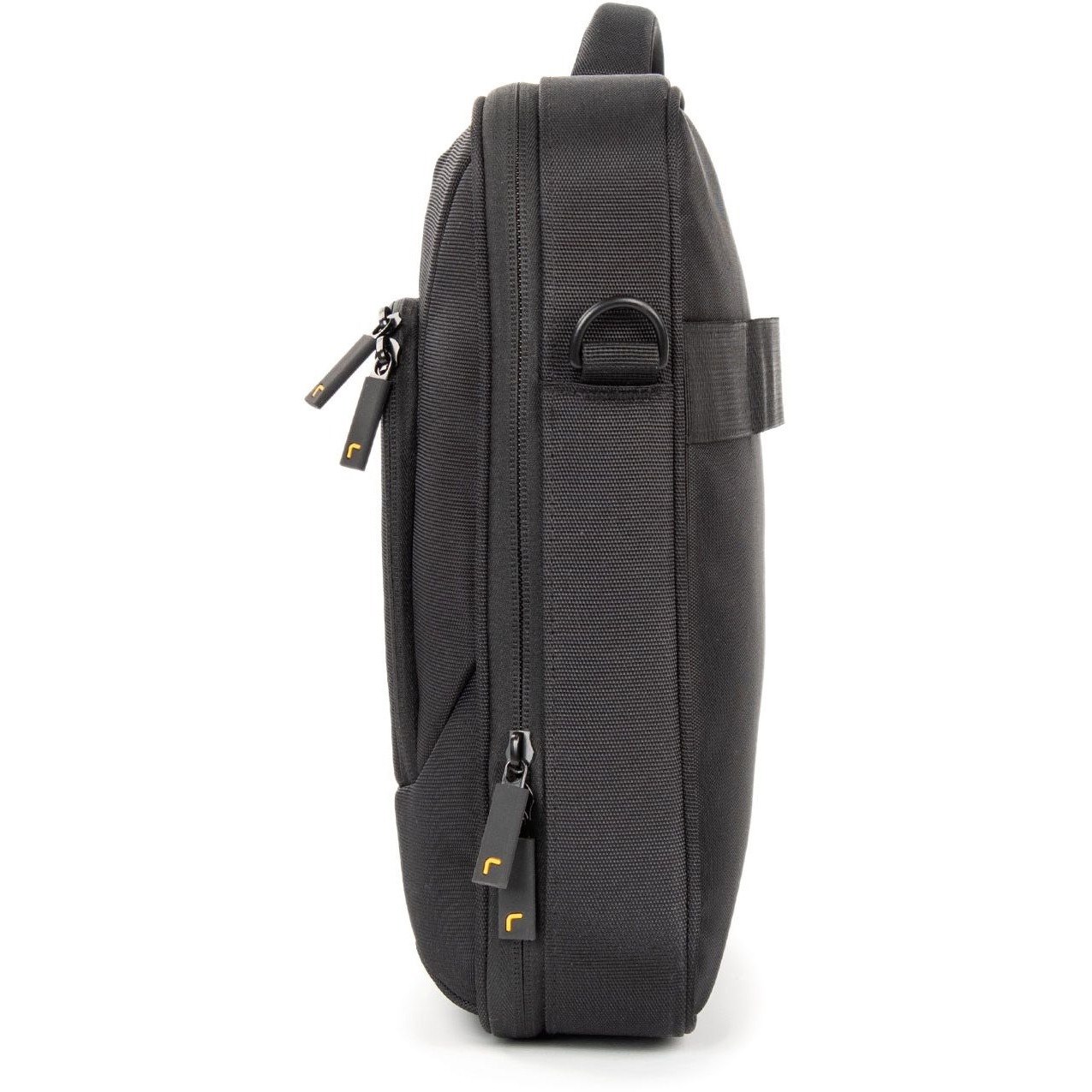 Rocstor Premium 13" & 14" Professional Toploading Universal Briefcase Laptop Case - Weather & Water Resistant - RFID Blocking Pocket - Lightweight - Exterior 1200D Polyester & Interior 210D Polyester Material- Fits 13in - 14in & 14.1 inch Laptop - For Dell&reg;, Apple&reg;, HP&reg;, Lenovo&reg; Laptops - Heavy-Duty Zipper/Pull - 14.6" Width x 10.63" Height x 1.97" Depth - Black