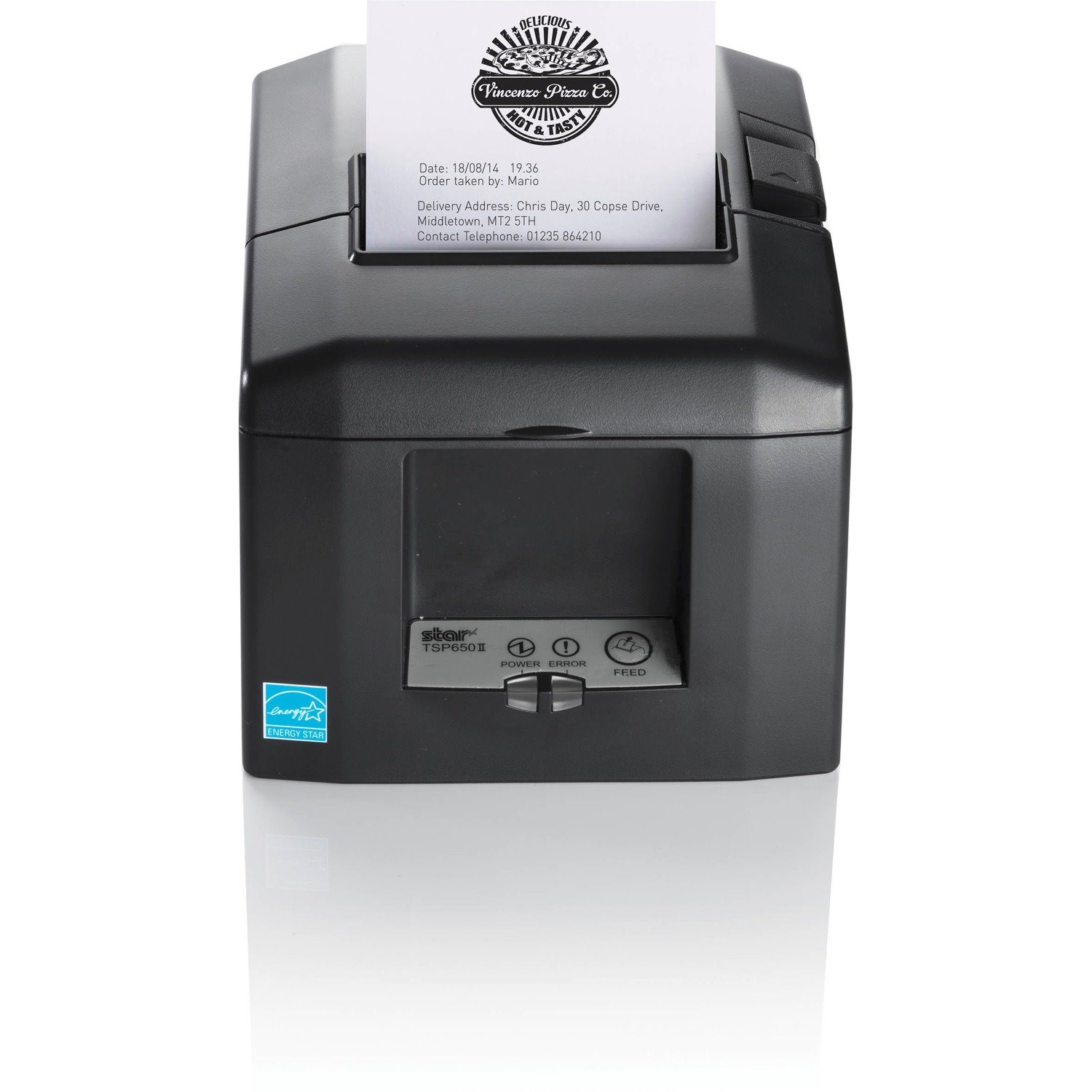 Star Micronics TSP654II Desktop Direct Thermal Printer - Monochrome - Receipt Print - USB