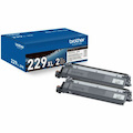 Brother Genuine TN229XL2PK High-yield Black Toner Cartridge Twin-Pack