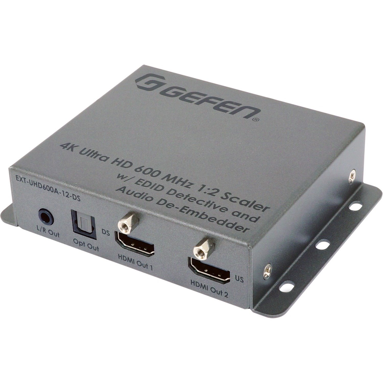 Gefen 4K Ultra HD 600 MHz 1:2 Scaler w/ EDID Detective and Audio De-Embedder