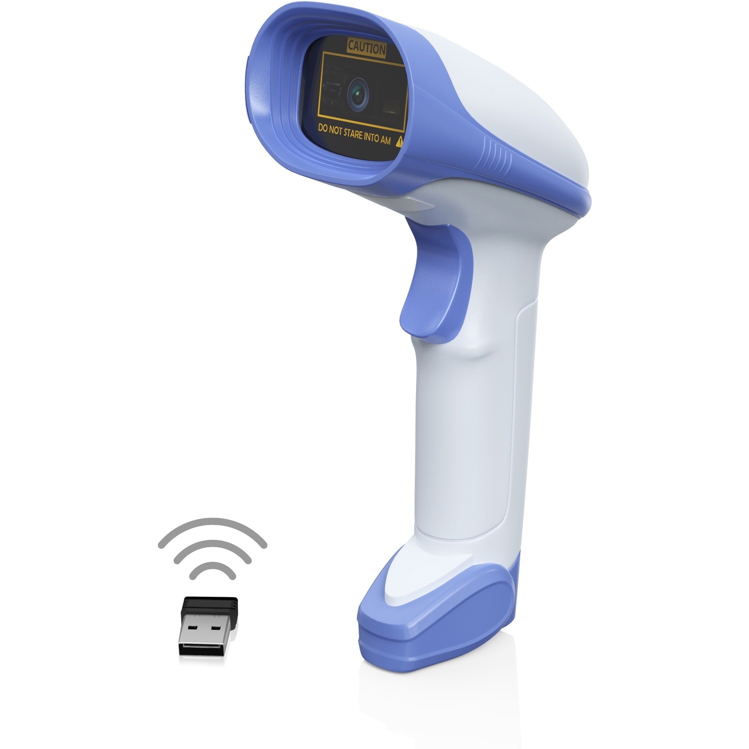 Ambir Technology BR200 Barcode Scanner-White