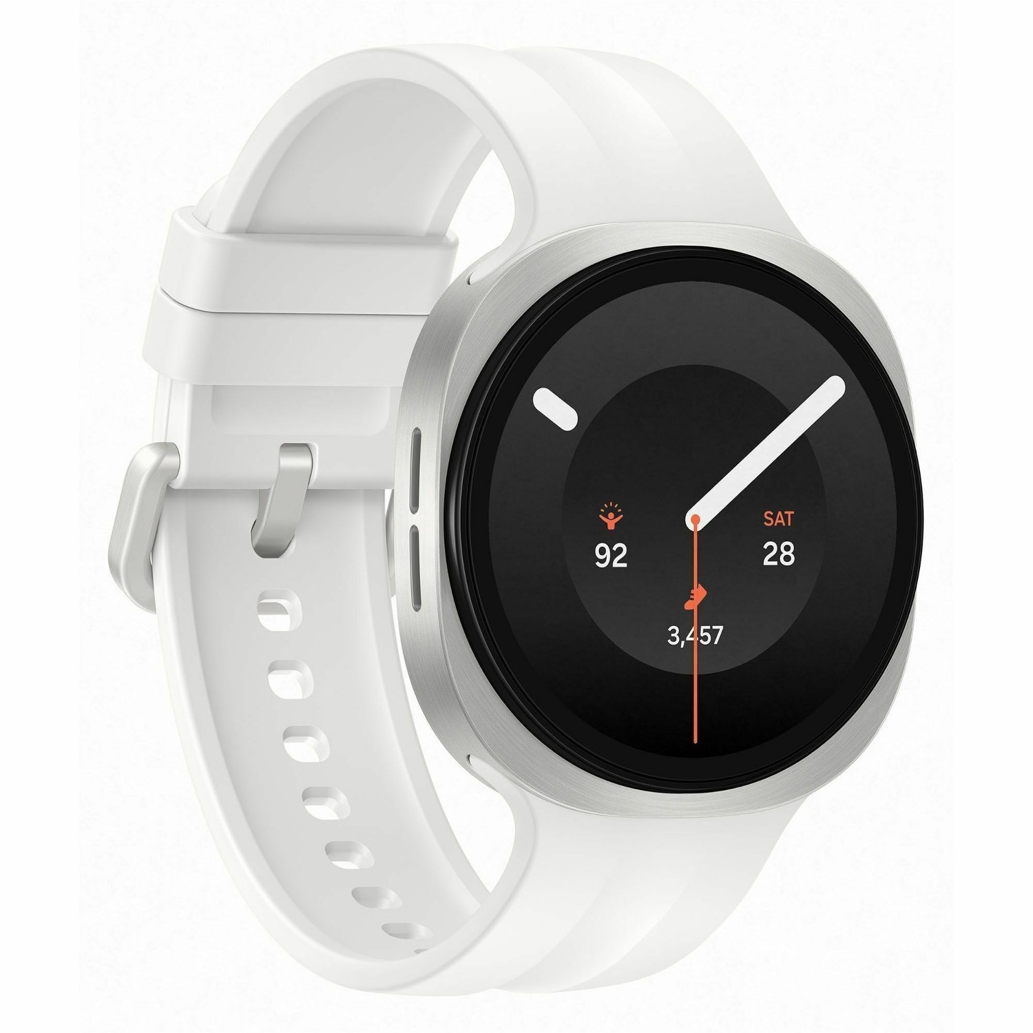 Samsung Galaxy Watch9 SM-L340 Smart Watch - 42.70 mm Case Height - 40.40 mm Case Width - Cream Body Color - Cream Band Color - Armor Aluminum Case Material - Wireless LAN