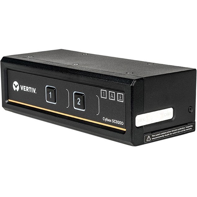 Vertiv Cybex SC900 Secure Desktop KVM| 2 Port Dual-Head| DisplayPort| TAA