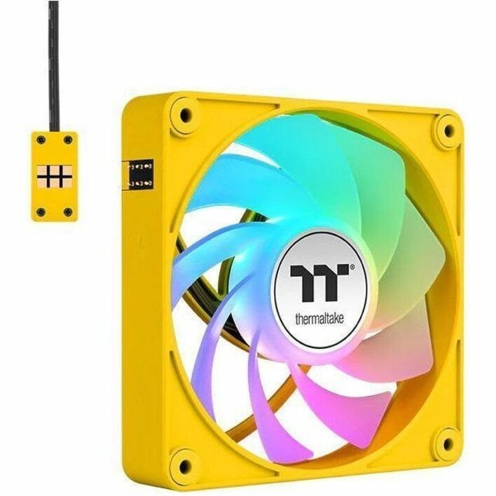Thermaltake CT120 EX Reverse ARGB Sync PC Cooling Fan Bumblebee (3-Fan Pack) - 3 Pack