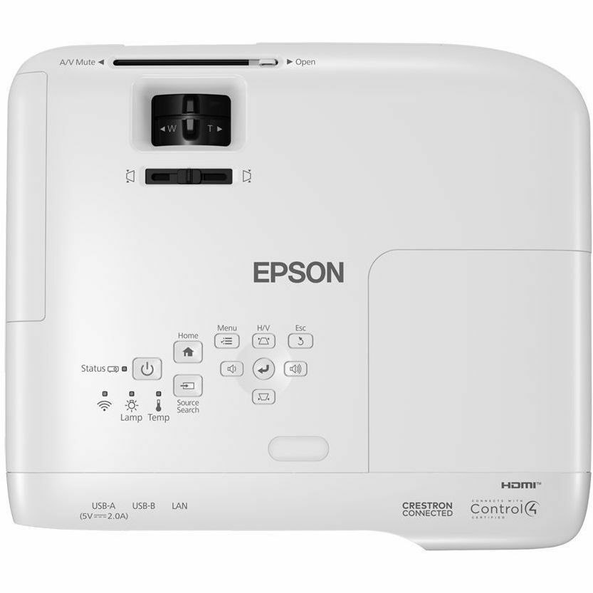 Epson 994F 3LCD Projector - 16:9 - Ceiling Mountable, Portable, Desktop - White