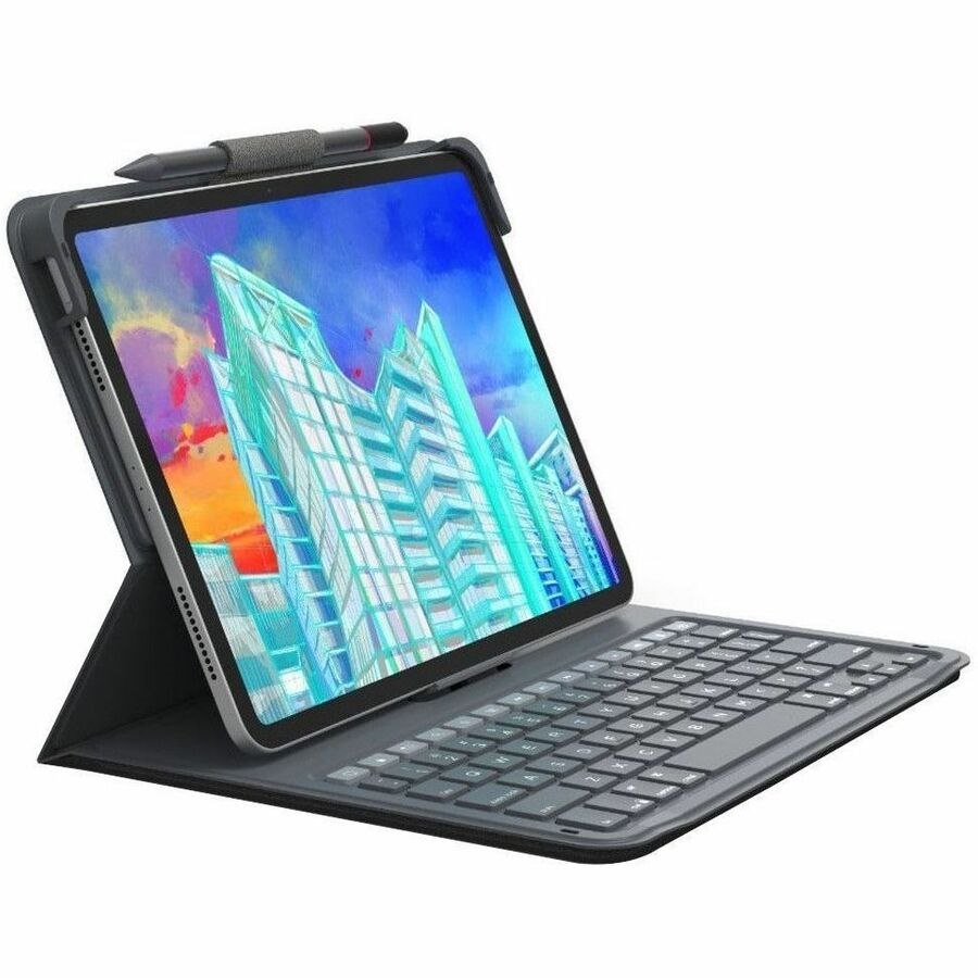 Zagg Messenger Folio 2 Qwertz Duits Bluetooth Houtskool ** New Retail **