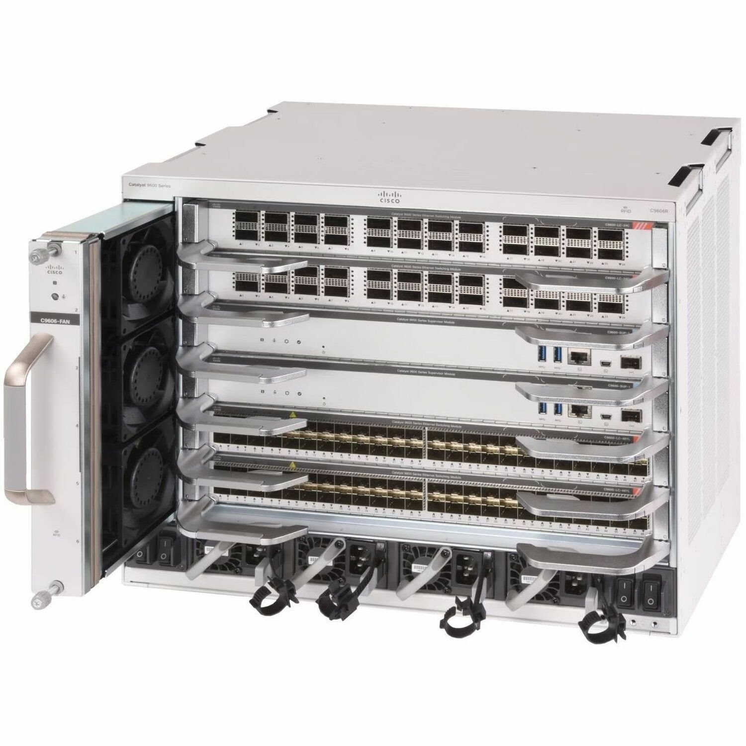 Cisco Catalyst 9600 Series 6 Slot Chassis