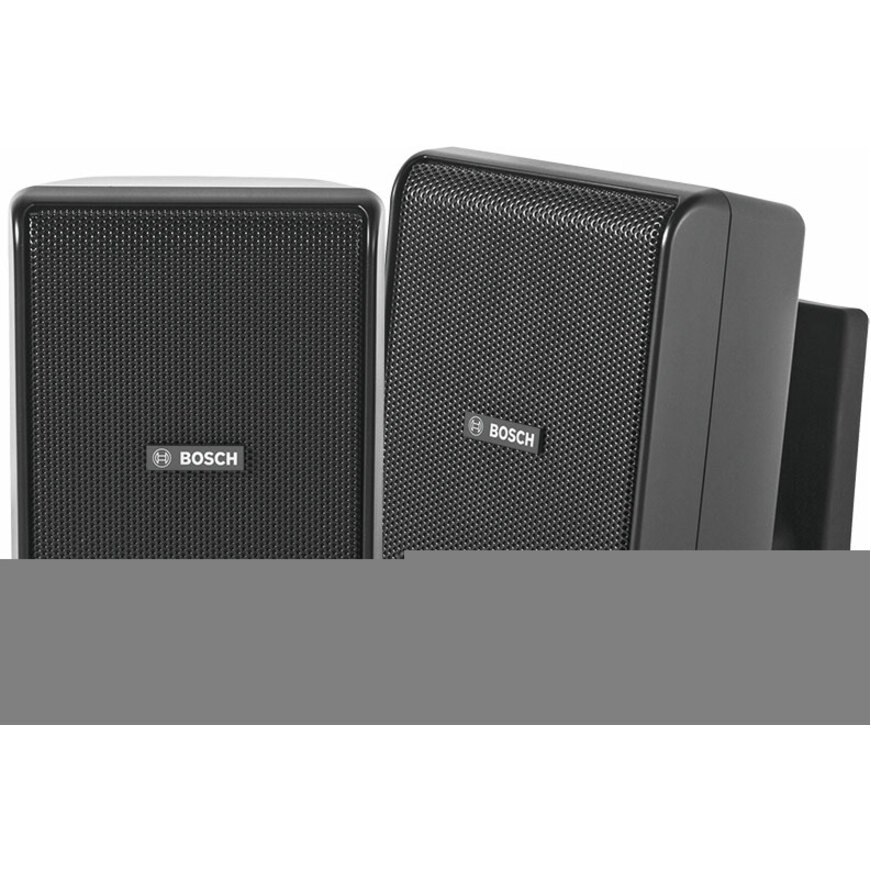 Bosch 2-way Outdoor Wall Mountable Speaker - 15 W RMS - Black