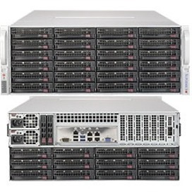 Supermicro SuperStorage 6049P-E1CR36L Server Barebone System - 4U Rack-mountable - Socket P LGA-3647 - 2 x Processor Support