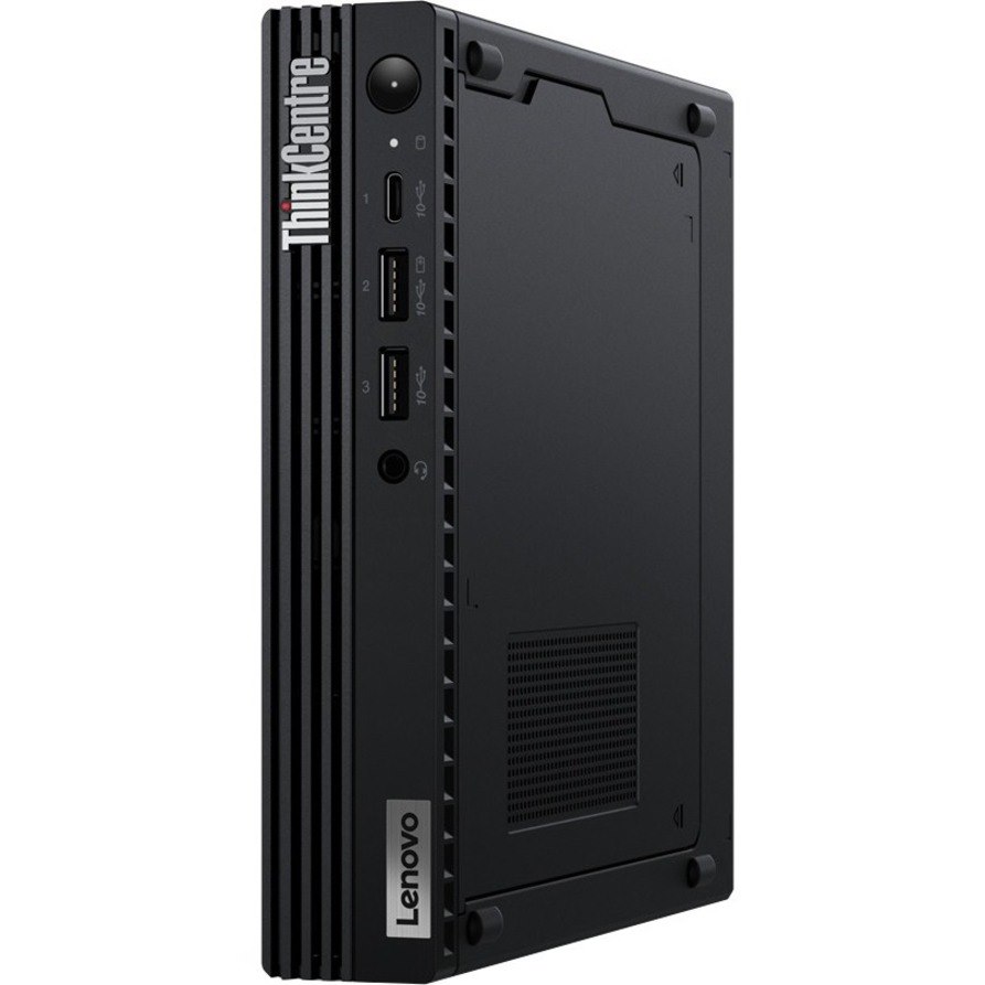 Lenovo ThinkCentre M90q Gen 3 11U50007UK Desktop Computer - Intel Core i5 12th Gen i5-12500 - vPro Technology - 16 GB - 256 GB SSD - Tiny - Black