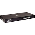 Tripp Lite by Eaton Secure KVM Switch, 8-Port, Single-Monitor, DisplayPort, 4K, NIAP PP3.0, Audio, CAC, TAA