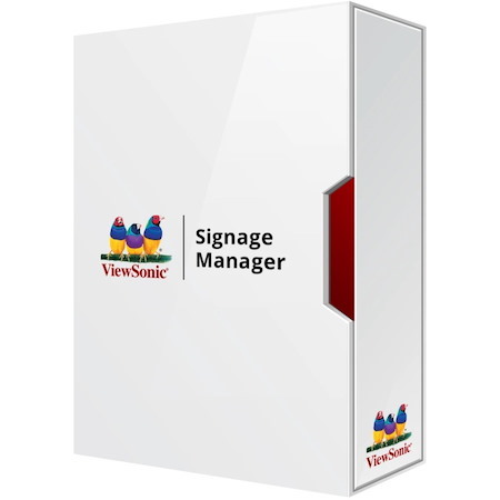 ViewSonic Signage Manager CMS - Perpetual License - 1 License
