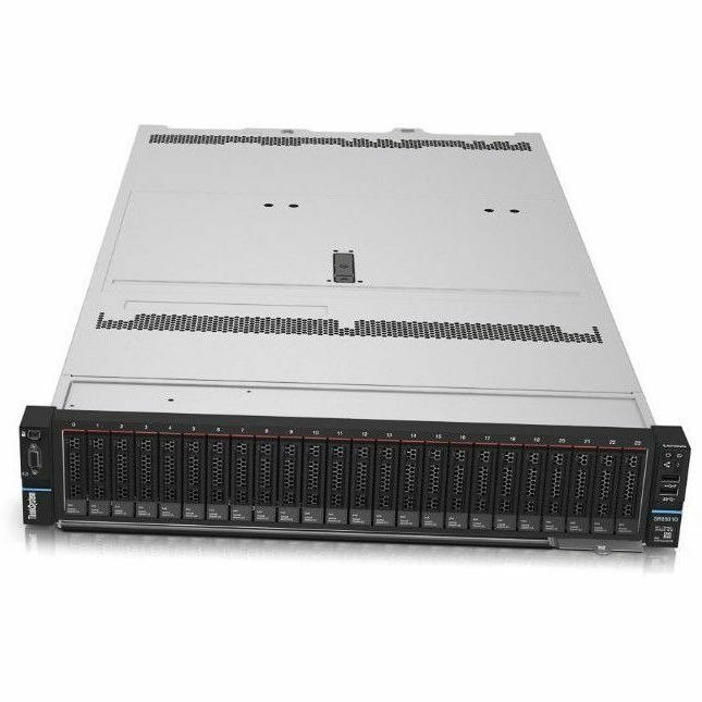 Lenovo ThinkSystem SR650 V3 7D76A05MEA 2U Rack Server - 1 x Intel Xeon Silver 4514Y 2 GHz - 32 GB RAM - 12Gb/s SAS Controller