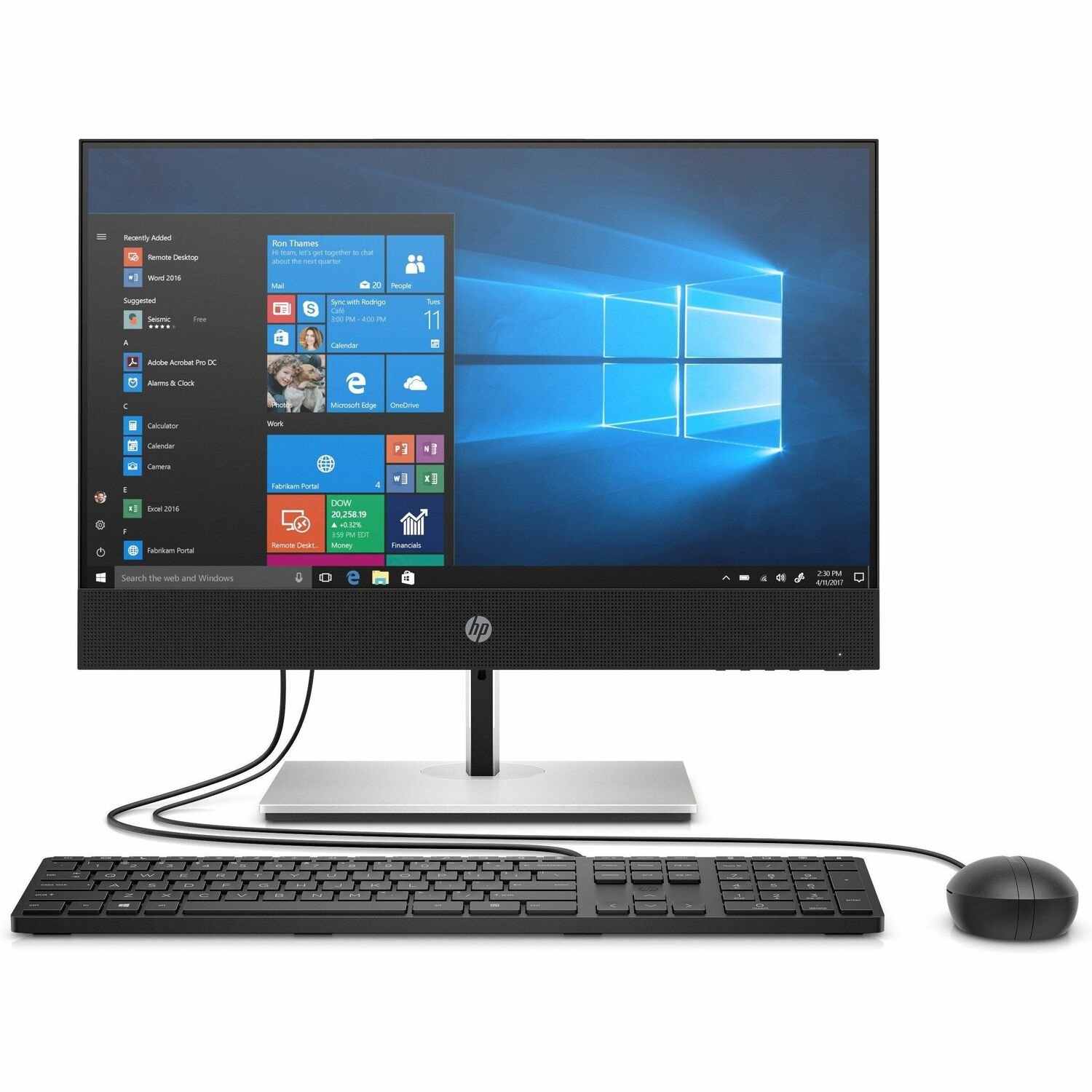 HP ProOne 600 G6 All-in-One Computer - Intel Core i7 10th Gen i7-10700 - 16 GB - 256 GB SSD - 21.5" Full HD - Desktop