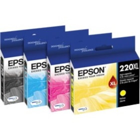 Epson DURABrite Ultra 220XL Original High Yield Inkjet Ink Cartridge - Yellow - 1 Pack