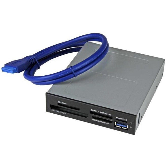 STARTECH.COM USB 3.0 INTERNAL MULTI-CARD READER W/ UHS-II -SD/MICROSD/MS/CF 2YR
