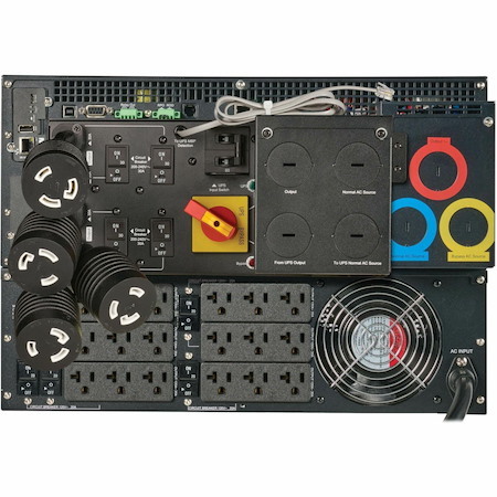 Eaton 9PX G2 8000VA 8000W 208/120V Online Double-Conversion UPS - Hardwired Input, 18x 5-20R and 3x L6-30R Outlets, Cybersecure Network Card, Maintenance Bypass, Extended Run, 7U Rack/Tower