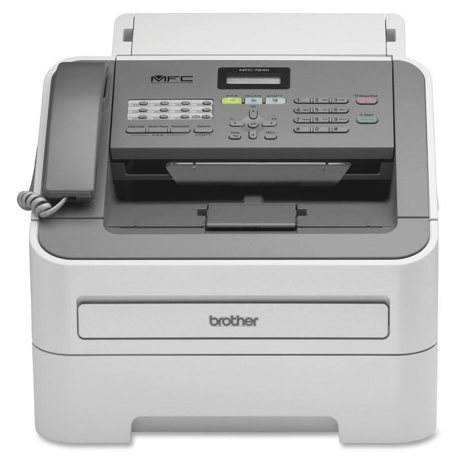 Brother MFC-7240 Laser Multifunction Printer - Monochrome - Black