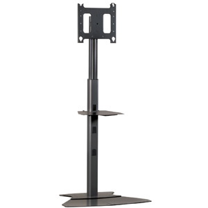 Chief Large Flat Panel Floor Stand Display Mount - For Displays 42-86" - Black