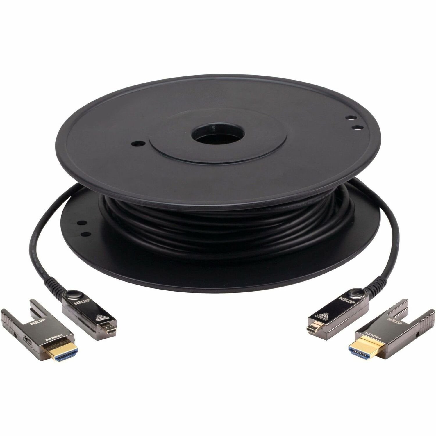 ATEN 100 m Hybrid Fiber Optic A/V Cable - 1