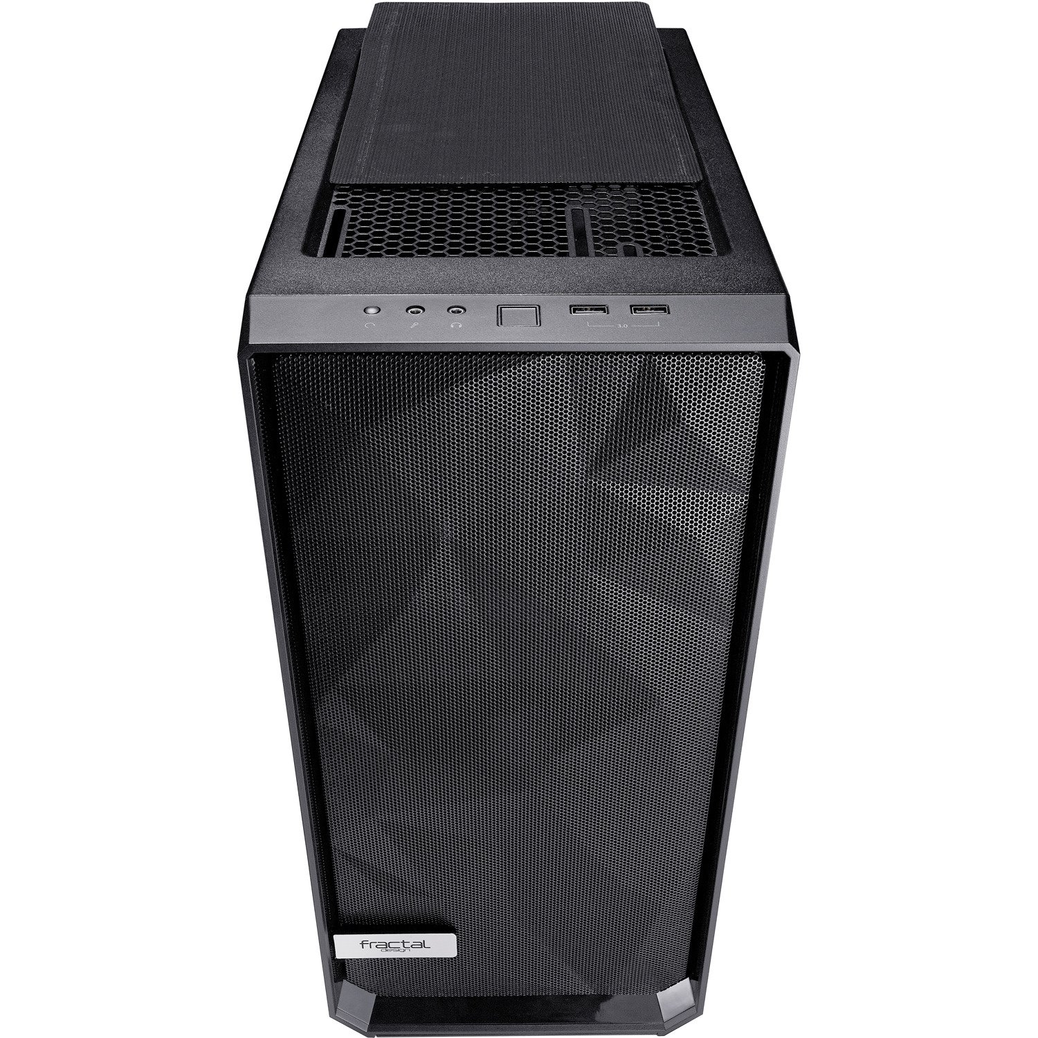 Fractal Design Meshify C Computer Case - ATX Motherboard Supported - Mid-tower - Tempered Glass - Black