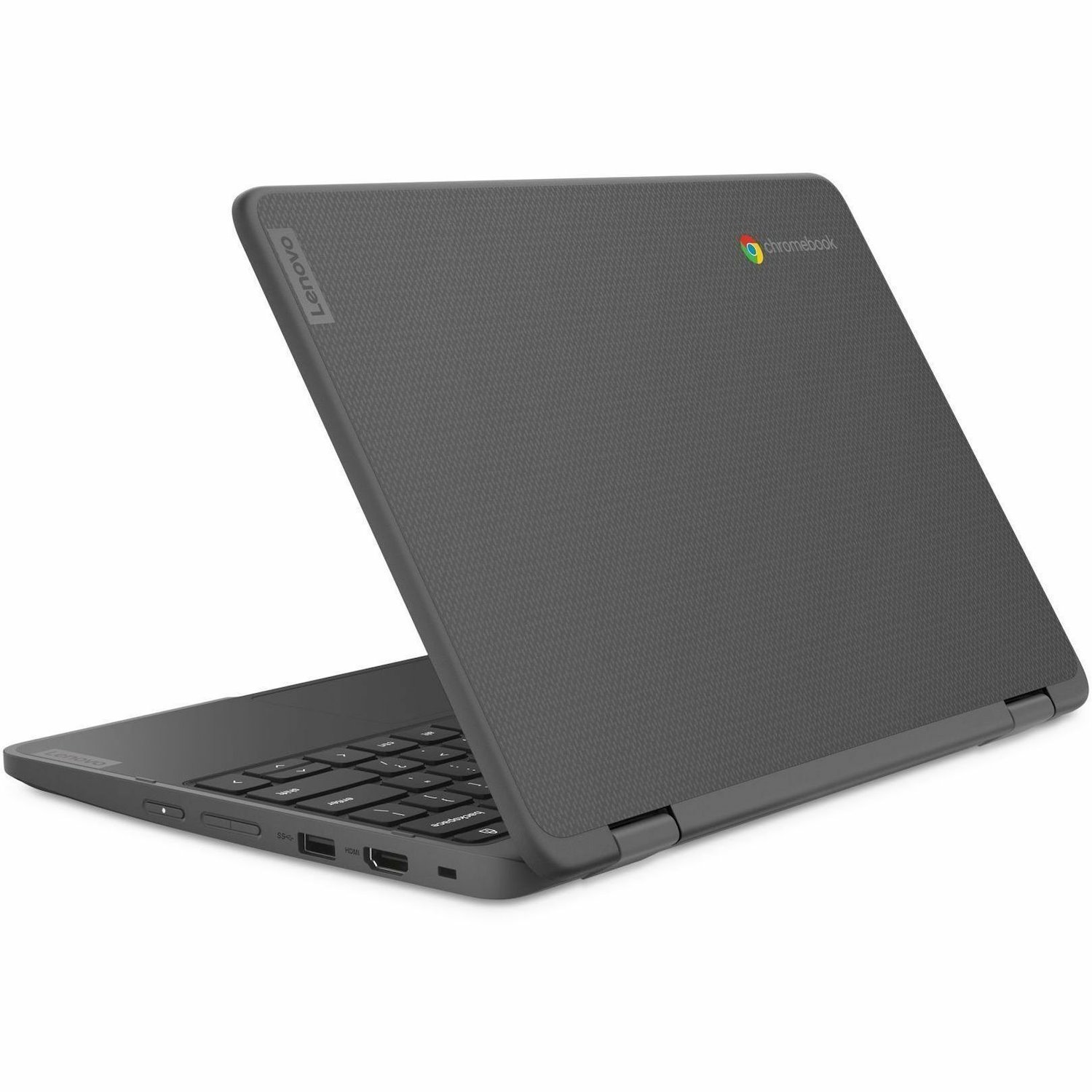 Lenovo 300e Yoga Chromebook Gen 4 82W2002KUS 11.6" Touchscreen Convertible 2 in 1 Chromebook - HD - 60 Hz - Octa-core (ARM Cortex A76 + Cortex A55) - 8 GB - 64 GB Flash Memory - English Keyboard - Graphite Gray