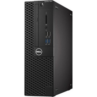 Dell OptiPlex 3000 3050 Desktop Computer - Intel Core i5 7th Gen i5-7500 - 8 GB - 256 GB SSD - Small Form Factor