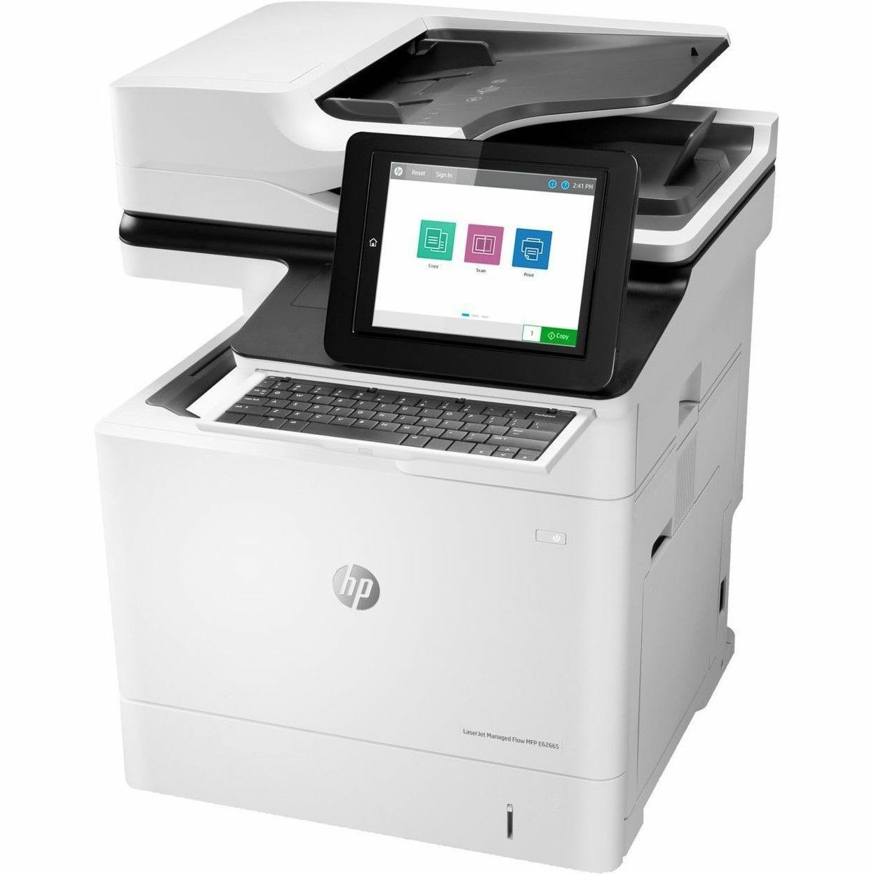HP LaserJet Managed E62665h Laser Multifunction Printer - Monochrome