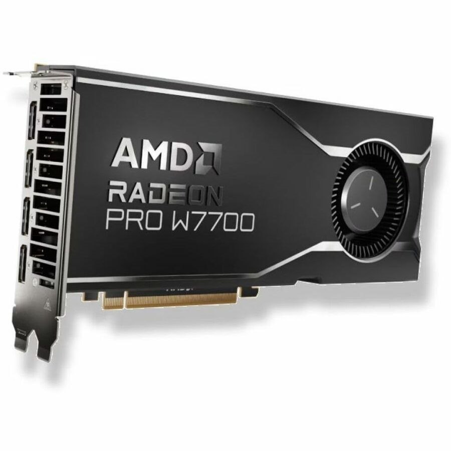 Radeon AMD Radeon Pro W7700 Graphic Card - 16 GB GDDR6 - Full-height