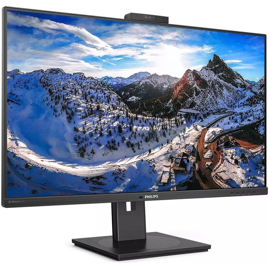 Philips 326P1H 32" Class Webcam WQHD LCD Monitor - 16:9 - Textured Black