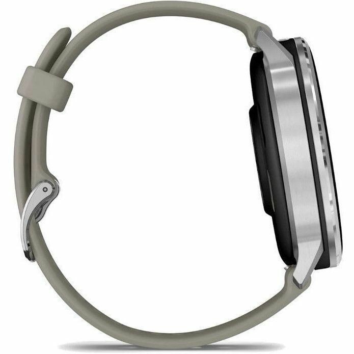 Garmin Venu 4 - 45 mm Silver with Silver Gray Silicone Band