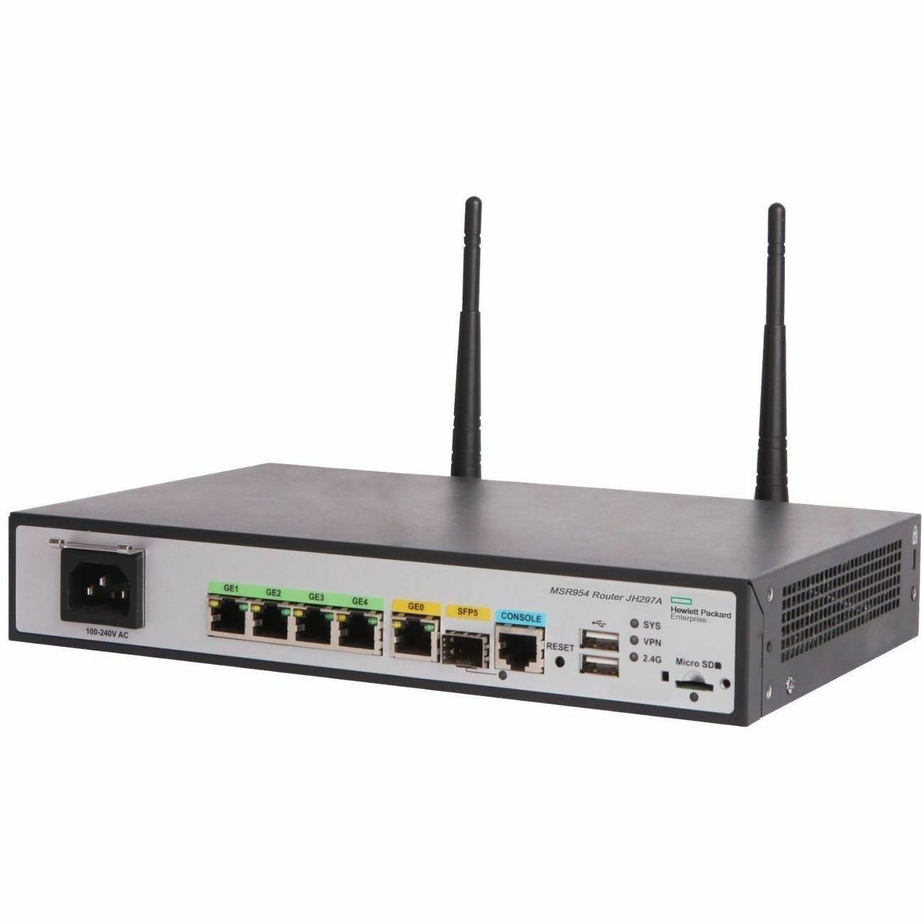 HPE MSR954-W Wi-Fi 4 IEEE 802.11n Ethernet Wireless Router