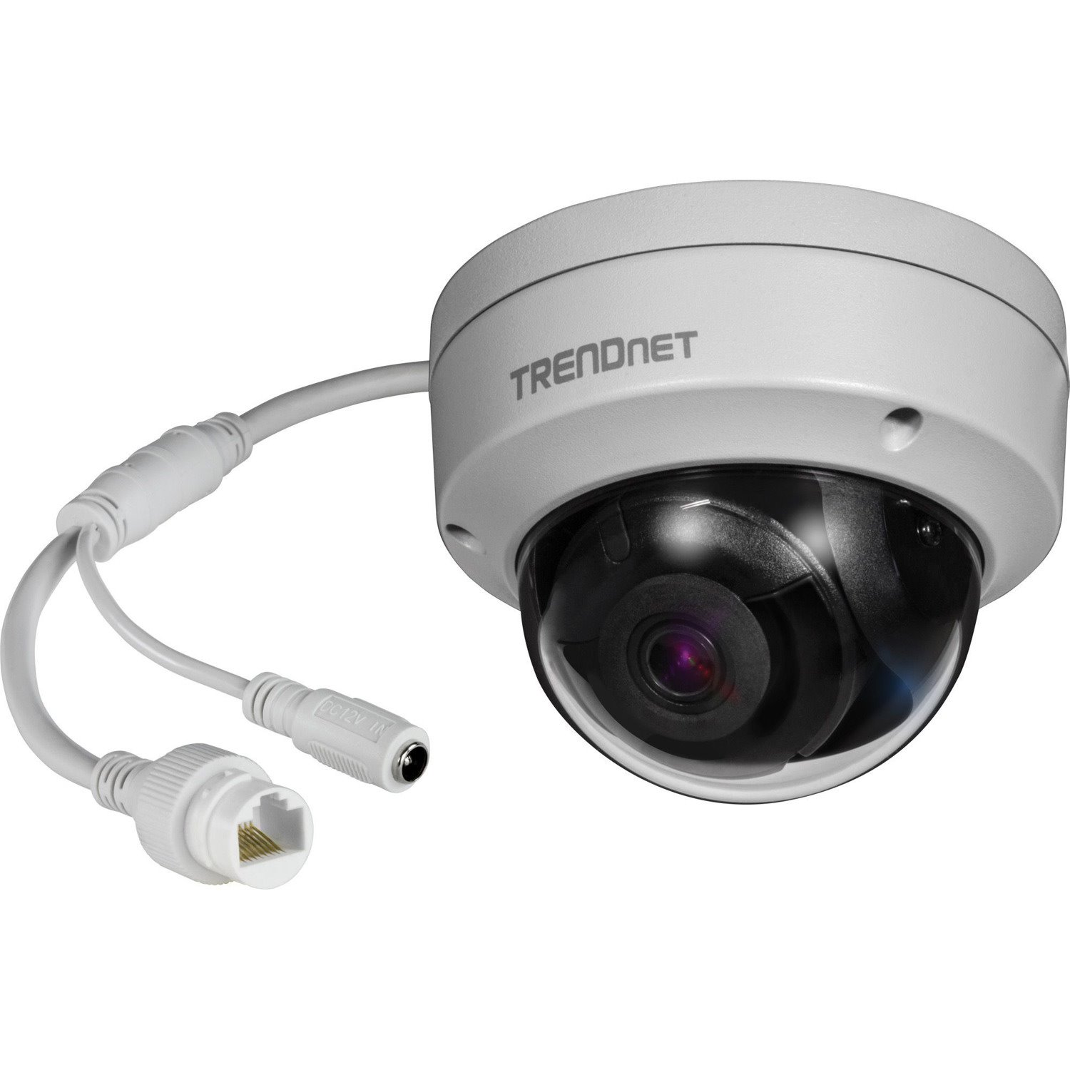 TRENDnert Indoor/Outdoor 4MP H.265 120dB WDR PoE Dome Network Camera,TV-IP1315PI, IP67 Weather Rated Housing, Smart Covert IR Night Vision up to 30m (98 ft.), microSD Card Slot