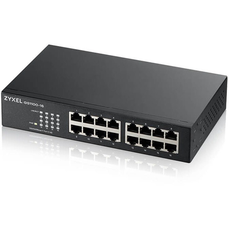 ZYXEL GS1100-16 16-Port Gigabit Ethernet Switch