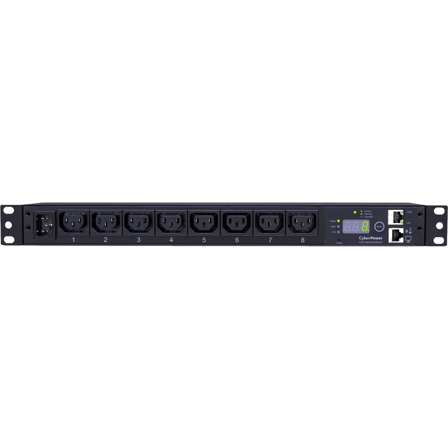 CyberPower PDU15MHVIEC8FNET 200 - 240 VAC 15A Monitored PDU