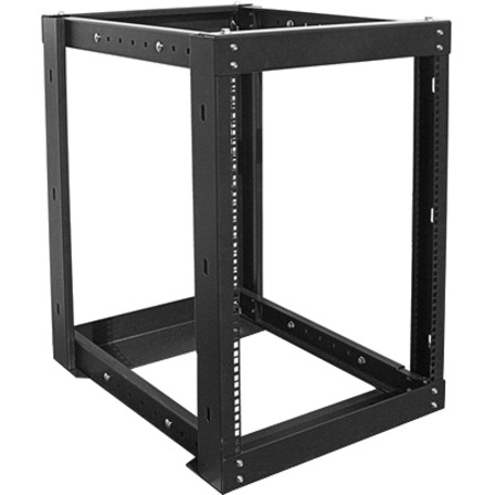 Claytek 15U 1100mm Adjustable Open Frame Server Rack with 3U Drawer