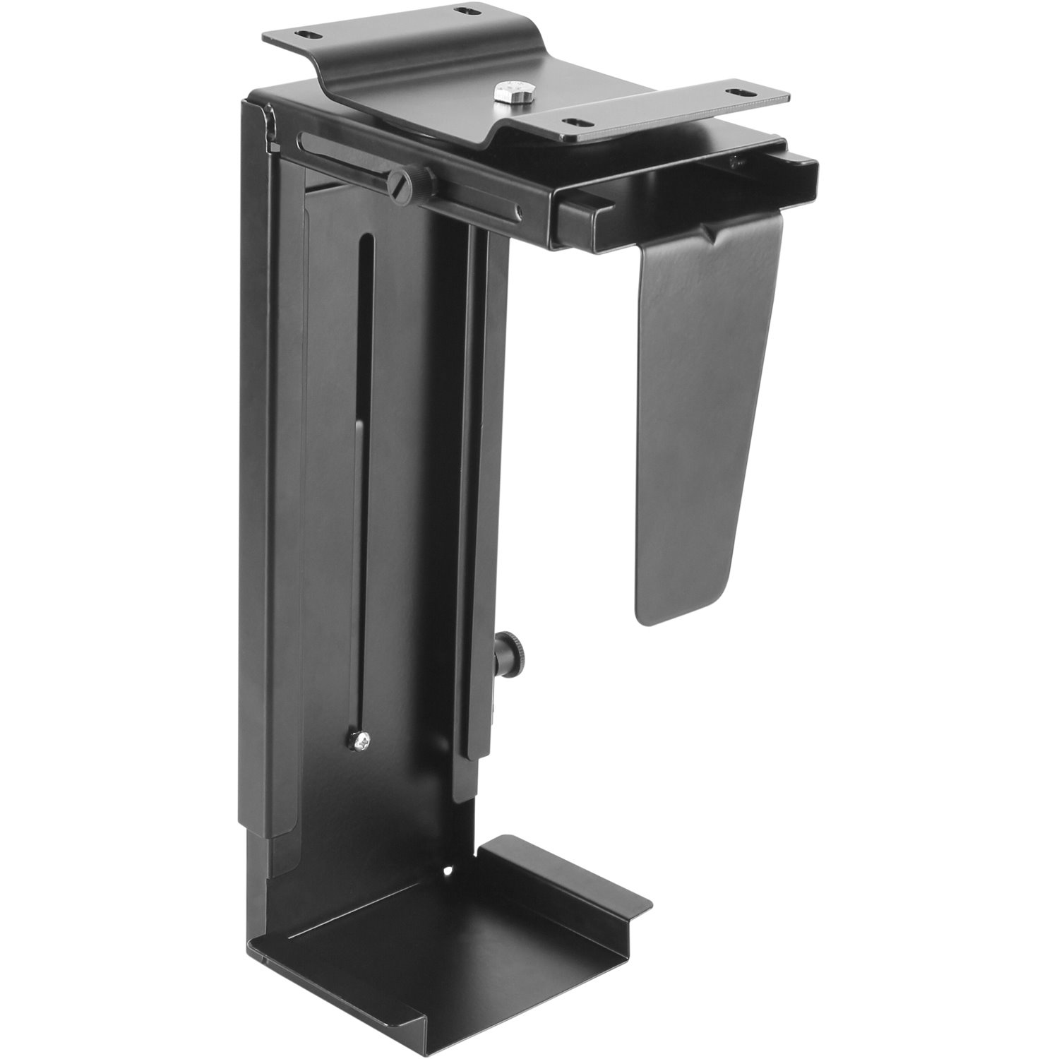 Newstar Swivel Under Desk & On-Wall PC Mount (Suitable PC Dimensions - Height: 30-53 cm / Width: 9-20 cm) - Black