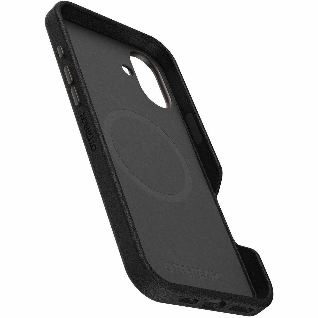 OtterBox Symmetry Case for Apple iPhone 16 Plus Smartphone - Noir Ash (Black)