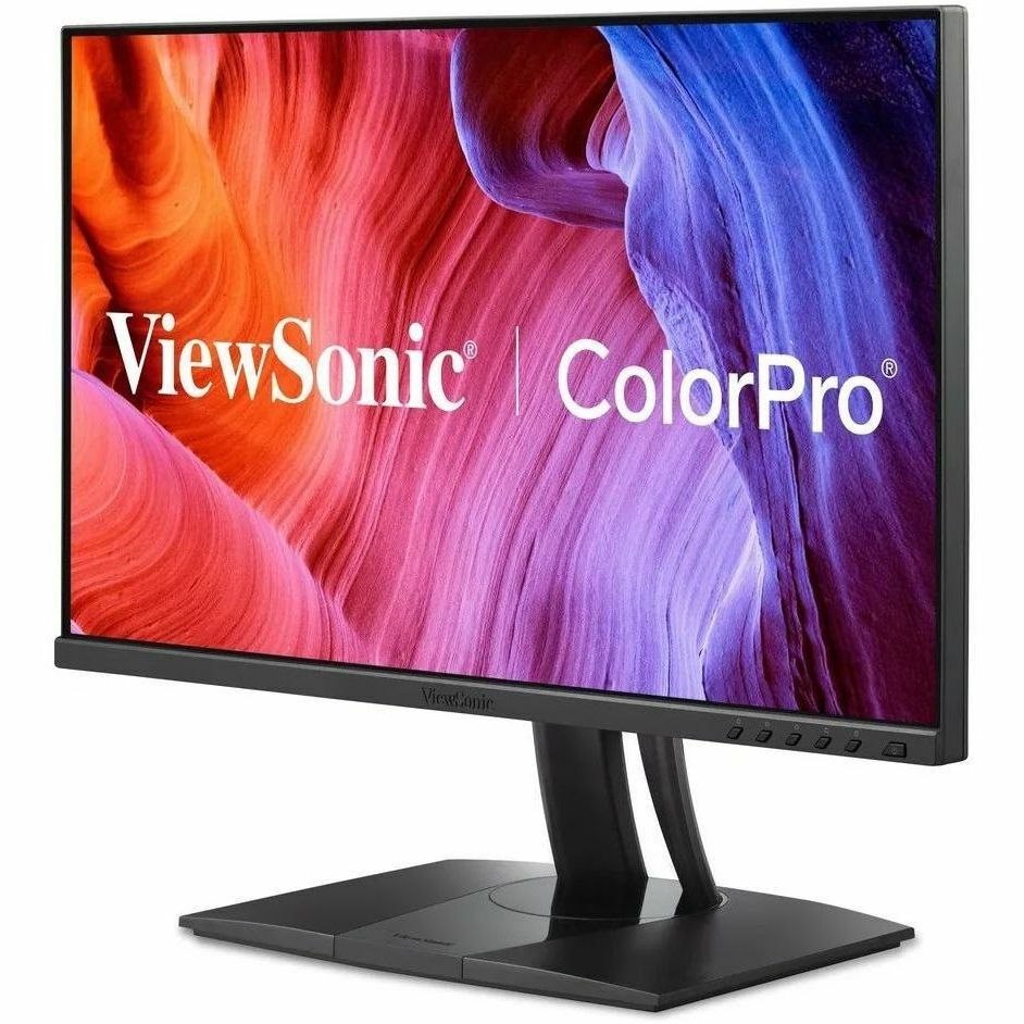 ViewSonic VP2456A 24 Inch 1080p IPS Monitor with Advanced Ergonomics, ColorPro 100% sRGB Rec 709, Pantone Validated, 14-bit 3D LUT, 120Hz, USB, HDMI, DisplayPort, 90W USB C for Home and Office