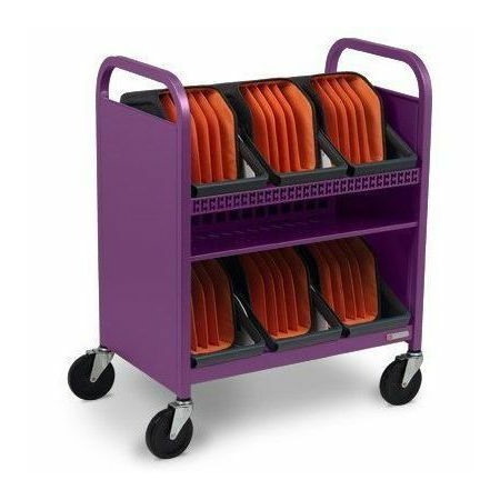 Bretford CUBE Transport Cart with Caddies - TVCT30CAD