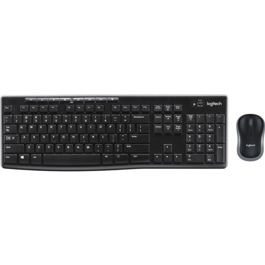 Logitech MK270 Keyboard & Mouse - Russian