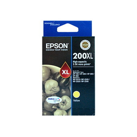 Epson DURABrite Ultra 200XL Original High Yield Inkjet Ink Cartridge - Yellow - 1 Pack