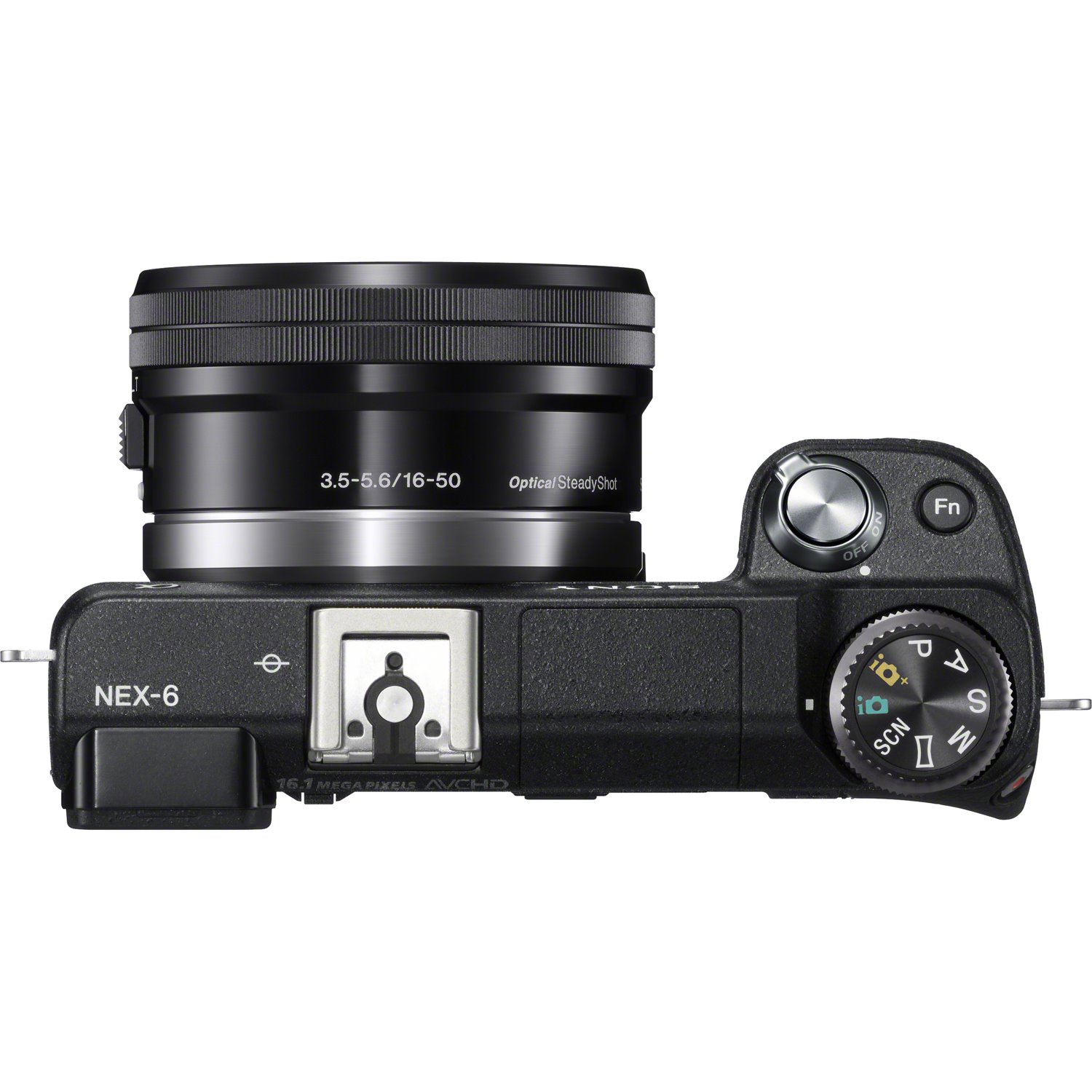 Sony alpha NEX-6 16.1 Megapixel Mirrorless Camera with Lens - 0.63" - 1.97" - Black