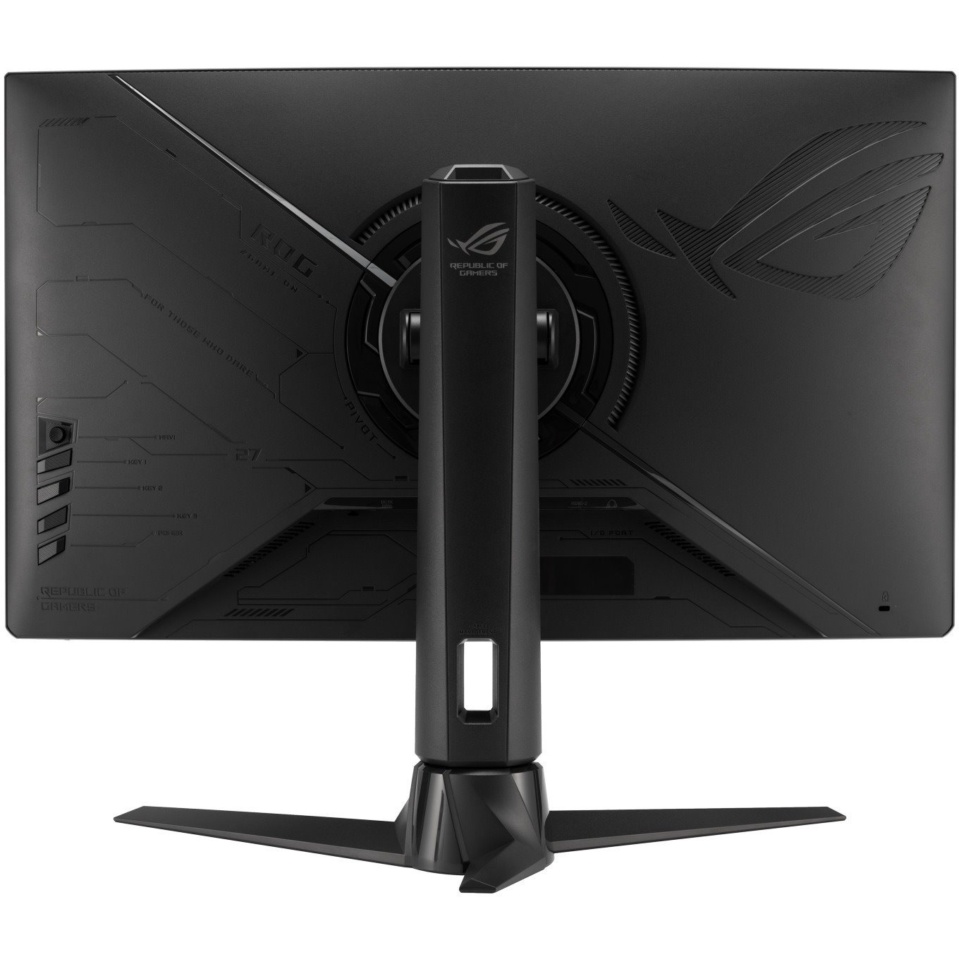 Asus ROG Strix XG27AQV 27" Class WQHD Curved Screen Gaming LCD Monitor - 16:9 - Black