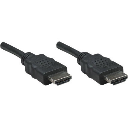 Manhattan HDMI Male to Male High Speed Shielded Cable, 50', Black