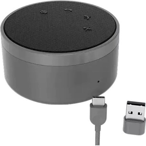 Lenovo Go Wired Speakerphone (Storm Grey)